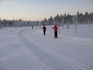 Kakslauttasen suuntaan