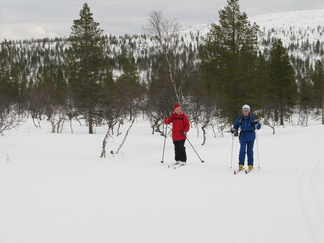 Kiilopäälle palaavalle on tiedossa nousua.