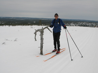 Ahopäälle nousu ei paljon hikeä irottanut.