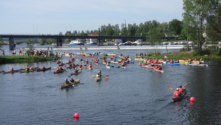 Suomi Meloo 2014 lähtö Joensuusta.