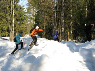 Siitä yli niin että heilahtaa!