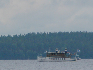 Päijänteellä liikkuu runsaasti erikokoisia huvialuksia