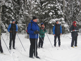 Palailimme Hyppärään Usmijärven kautta