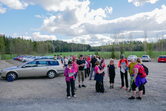 Lähtöpaikalla, Suolijärventien parkkilaanilla