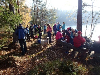 Taukopaikka Urojärvellä