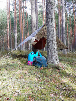 Majoitteita oli useampaa sorttia.