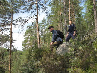 Usminkallio on huiputettu. Nyt on lepohetken vuoro.