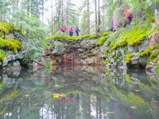 Hyvinkäänvuorella.