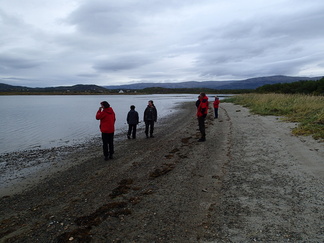 Tiistaina matkustimme haistelemaan Jäämeren tuulia Lakselvissa, Porsanger-vuonon pohjukassa.