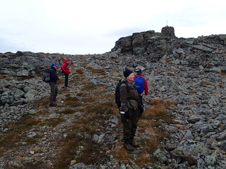 Matkalla oli mukava pysähdellä katsomaan maisemia.