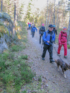 Vauhdikkaasti kohti Pikku-Usmilampea