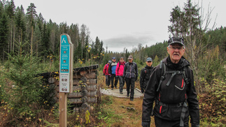 Kypäräsuolta on enää muutama vajaa kilometri Latu-Miiluun, lähtöpaikalle 