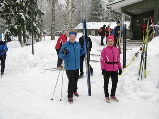 Paikalle sattui paparazzi, joten kamera lauloi...