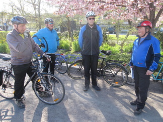 Lähtöpaikkana on ollut Hitsaajat-patsas Hyvinkään keskustassa...