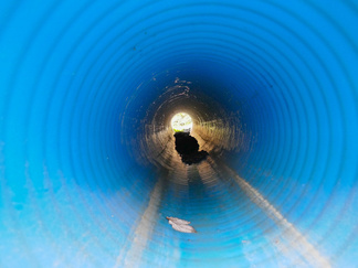 Tierumpu Vuorenniityntiellä oli siistissä kunnossa