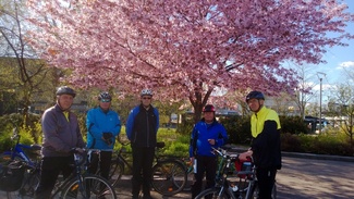 Valmiina lähtöön! Kuvan otti Järvenpääläinen Aila Niemitukia, joka oli sattumalta paikalla.