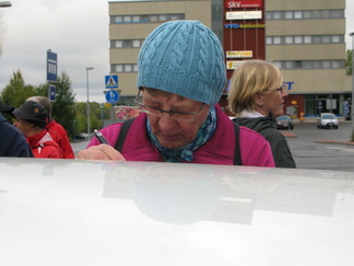 ...ja siihen raapustetaan oma puumerkki!