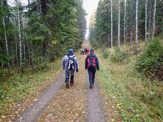 Pian päästään Latu-Miiluun takaisin.
