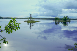 Sorsanselkää Rutajärvessä