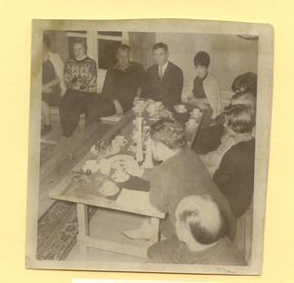 Sairaalan sydänlääkäri Terho Toivonen puhumassa "Sydämen asiaa" Kulomäen majalla.