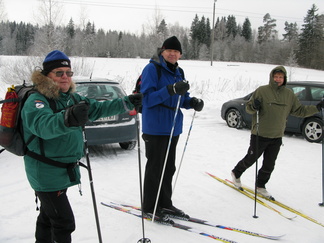 Retken vetäjänä toimi Kalevi Kalliomäki