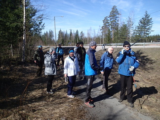 Paluureitti kuitenkin löytyi.