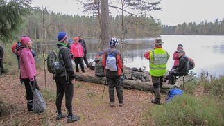 Urojärvellä evästeltiin pikkaisen
