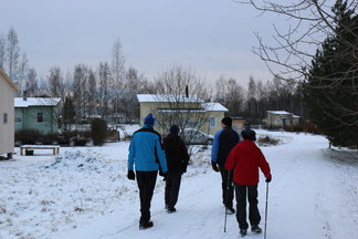 Suuntasimme Vanhallemyllylle.