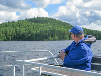 Päijätsalo järveltä nähtynä