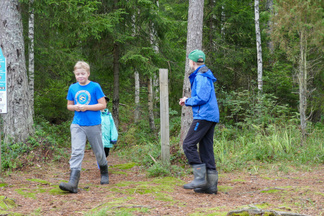 Nurkkajussia leikittiin..