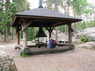 Mustalammen toinen nuotiopaikka