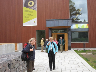 Tunnin verran kestäneen kierroksen jälkeen suuntasimme ulos.