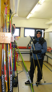 Sukset vaativat tietenkin voitelua ja muuta huoltoa.