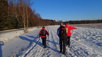 Takaisin Hyyppärän pelloilla.