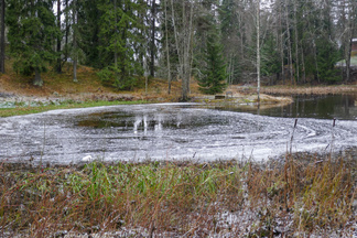Patapyörre Pässikosken alapuolella