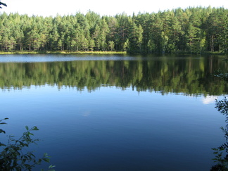 Suuntasimme aamupäiväretkelle Iso-Kypärälammelle.